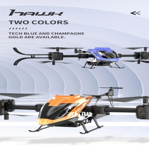 Intelligent Height Setting Foldable WIFI FPV RC Helicopter 2.4G 2 Axis Arm Fighter Shape Remote Control Helicopter